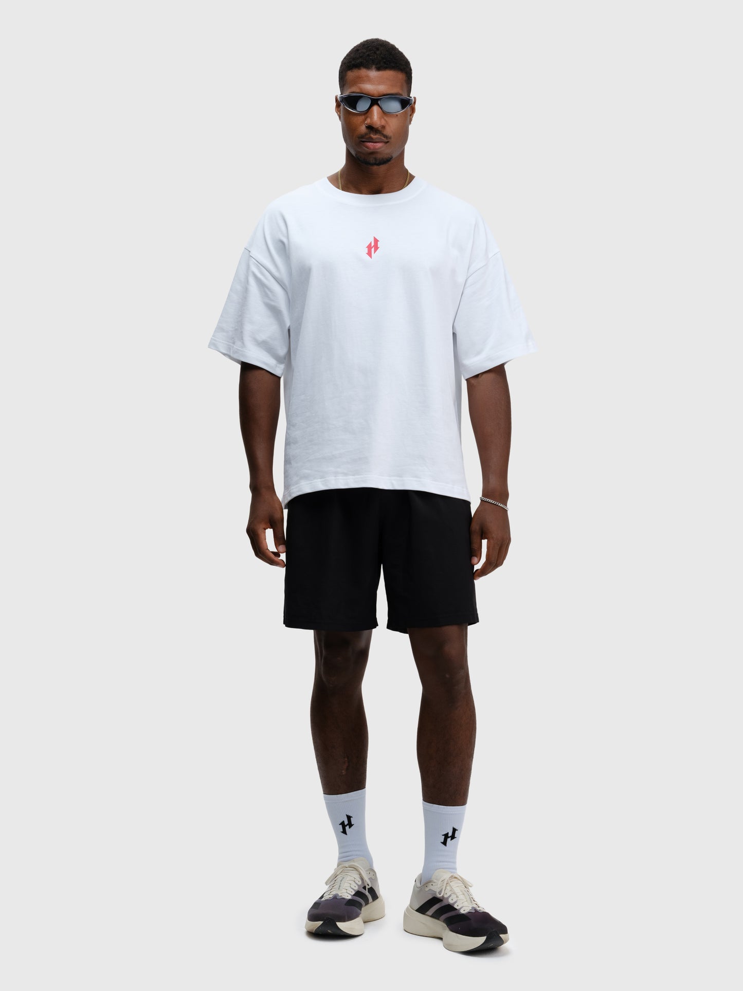 SIGNATURE T-SHIRT WHITE/RED